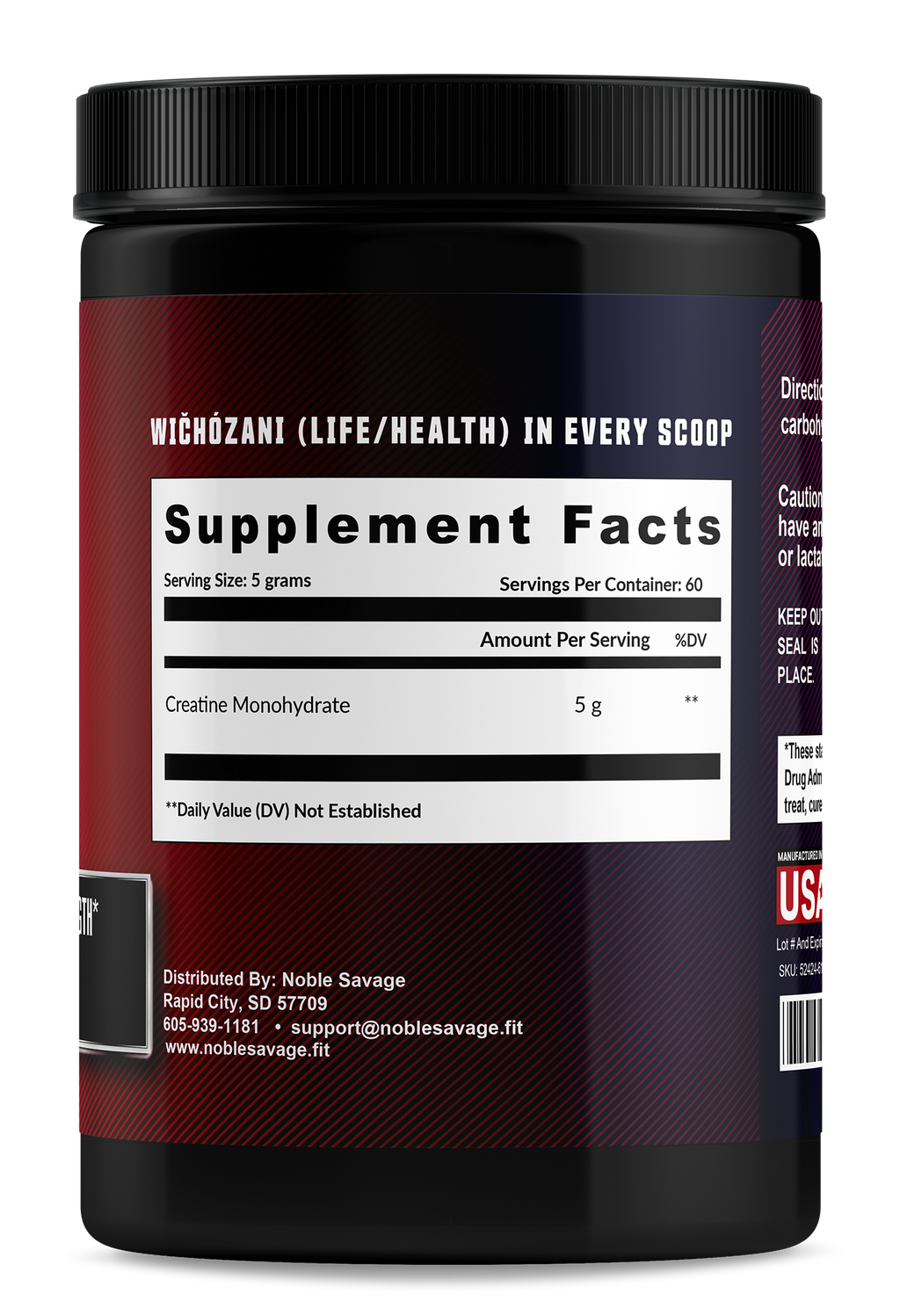 Ultra Pure Micronized Creatine Monohydrate